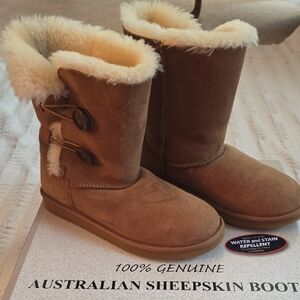 Australian Sheepskin Women's Winter Boots - Brown
